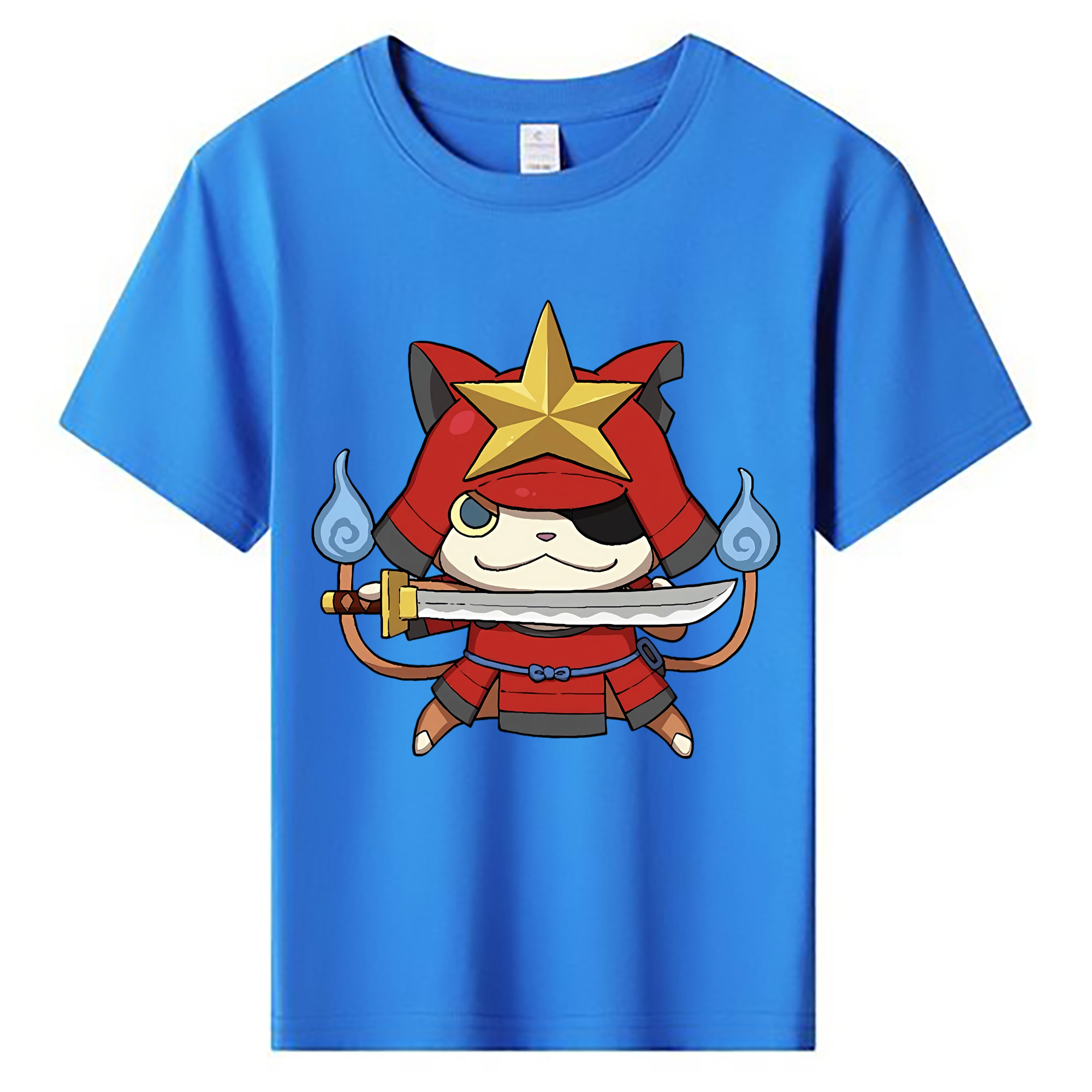 （画像用） 妖怪ウォッチ Yo-kai Watch 綿100％キッズTシャツ（フロントプリント）